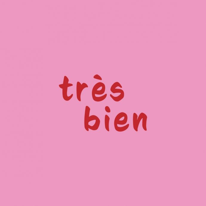 Tegeltje 'Tres bien'