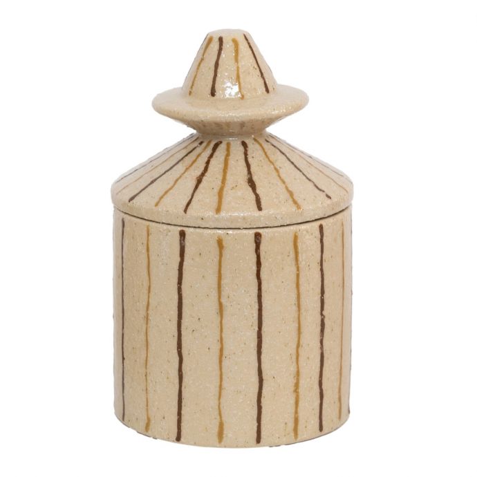 Aardewerk jar Lina M