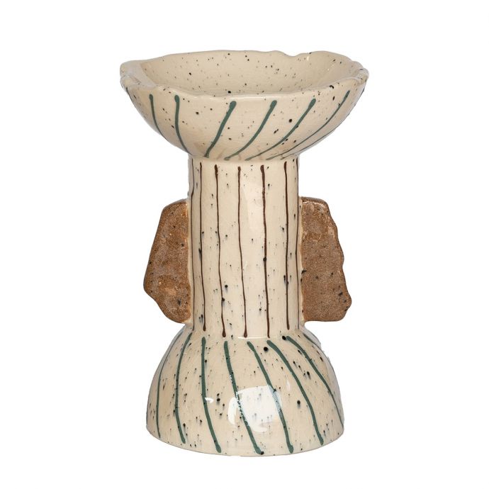 Aardewerk kaarsenstandaard Sable M