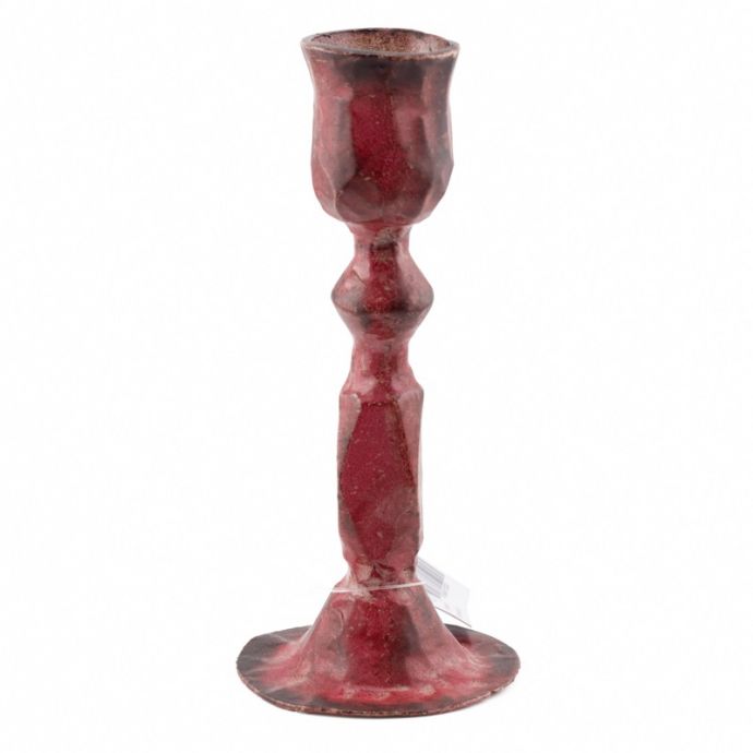 Metalen kaarsenstandaard Lumen mulberry