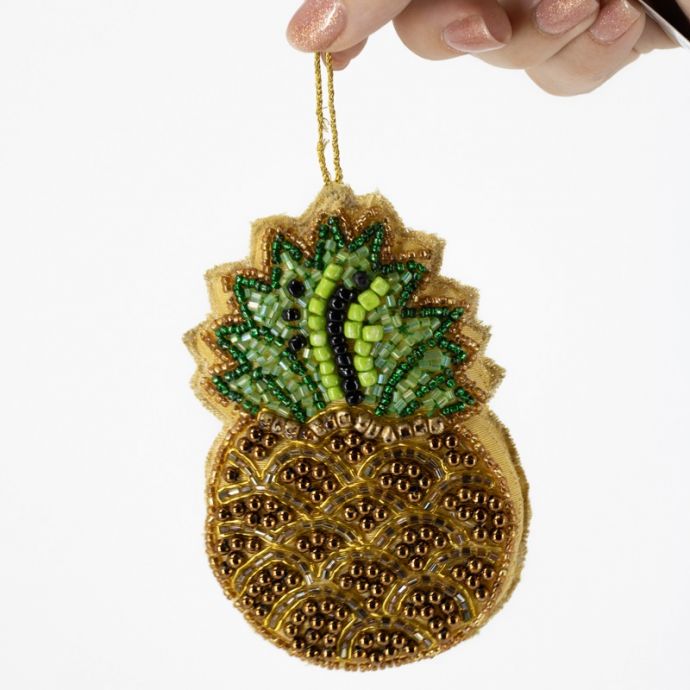 Hanger met kralen ananas