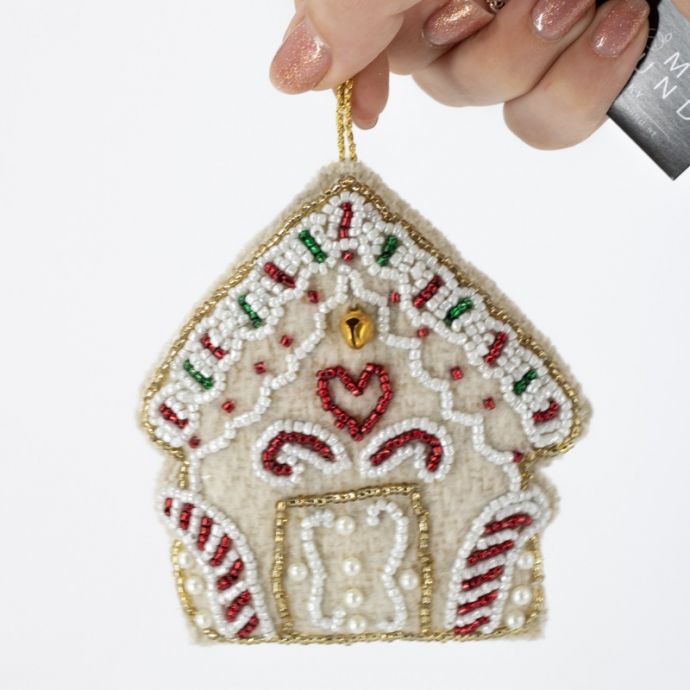 Hanger met kralen huisje