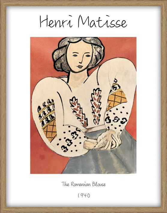 Schilderij met frame Henri Matisse