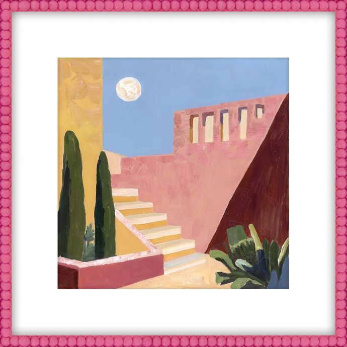 Schilderij met frame Mediterraans