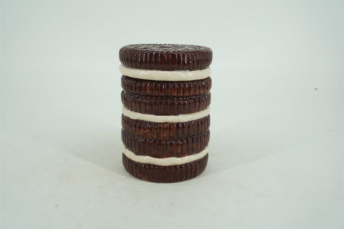 Aardewerk opbergbakje oreo's