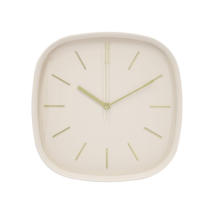 Wandklok Luno 30cm off-white