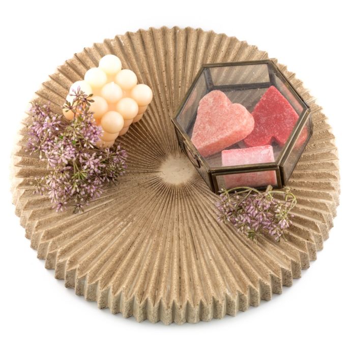 Aardewerk plateau zilt