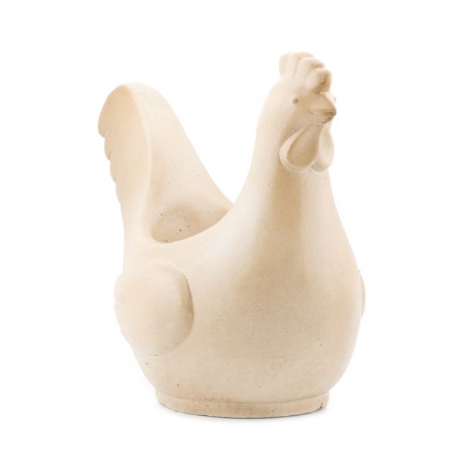 Aardewerk bakje kip S