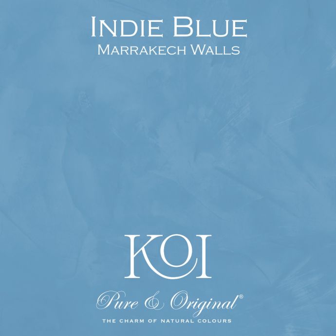 Pure & Original Marrakech Walls Indie Blue