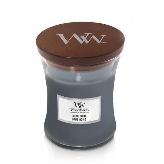 WoodWick Candle Candle Indigo Suede