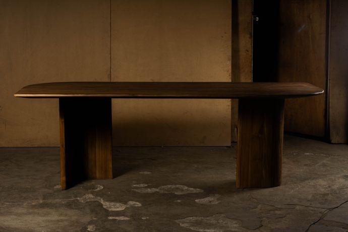 Eettafel Deens ovaal Seren teak 240x110cm