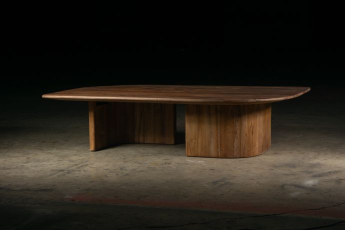 Salontafel organisch teak Maren 140cm