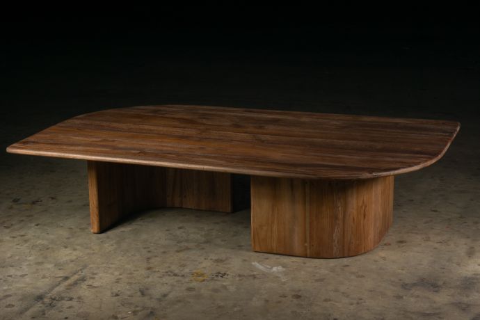 Salontafel organisch teak Maren 140cm