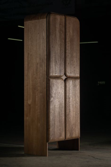 Cabinet teakhout Norin