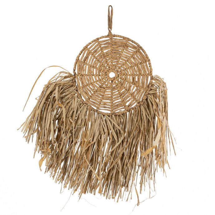 Raffia wandhanger