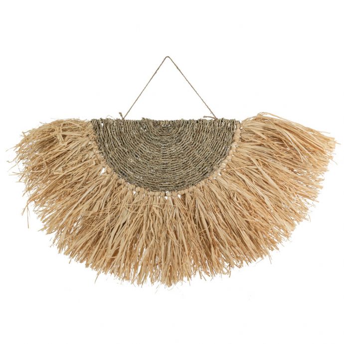 Raffia wandhanger