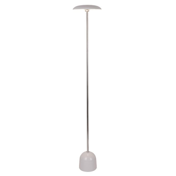 Vloerlamp Mush LED op accu wit