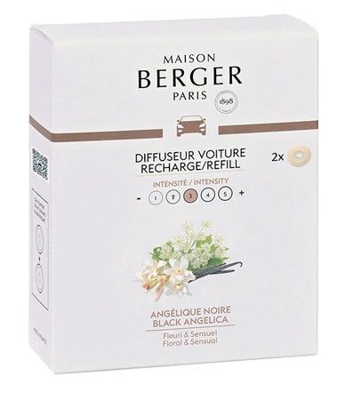 Maison Berger Autoparfum Navulling Black Angelica