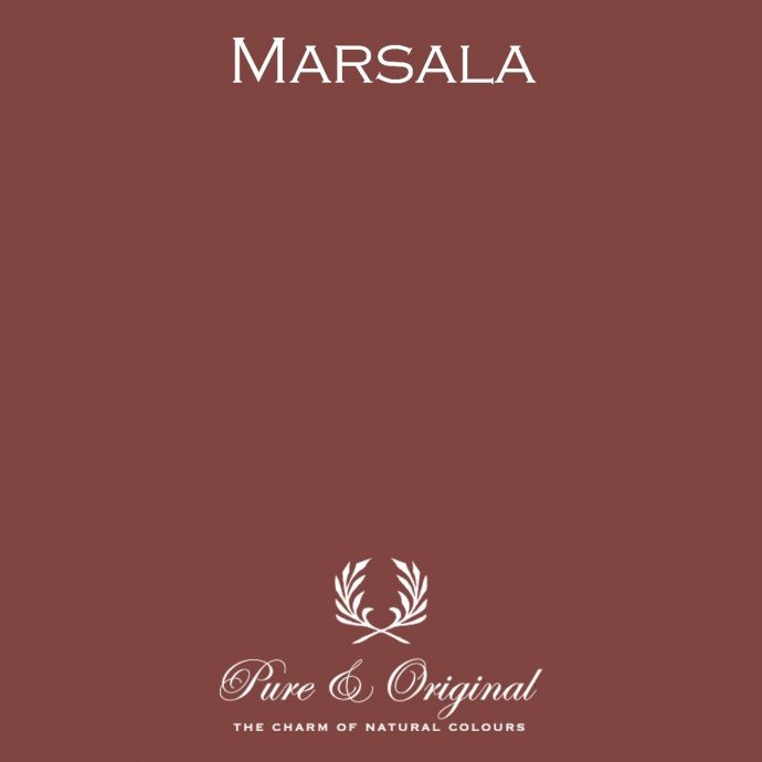 Pure & Original Wallprim Marsala