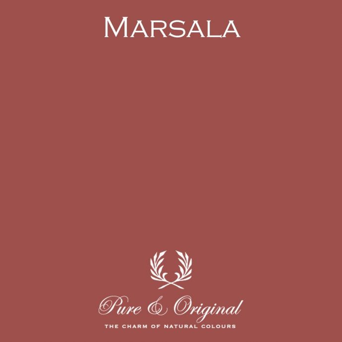 Pure & Original Traditional Paint Elements Marsala