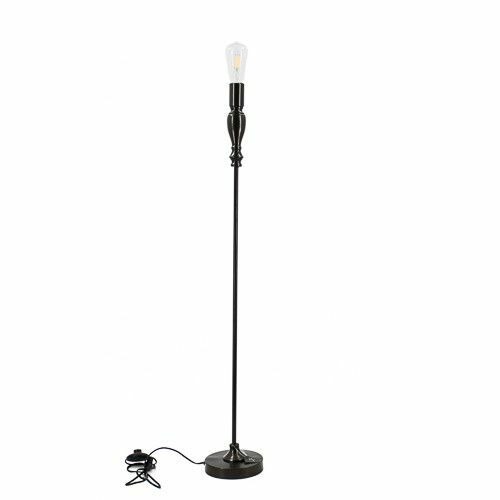 Metalen vloerlamp