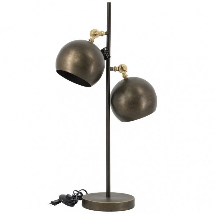 Bureaulamp met twee kappen