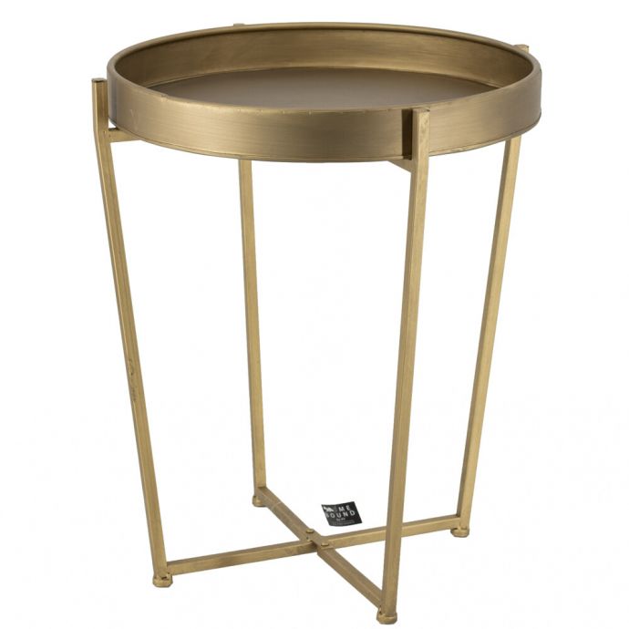 Salontafel metaal goud