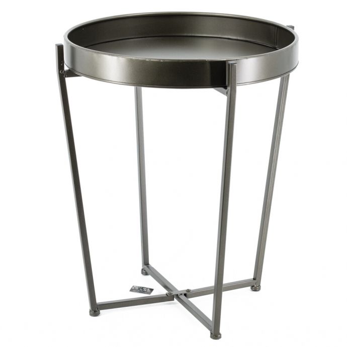 Salontafel metaal zwart