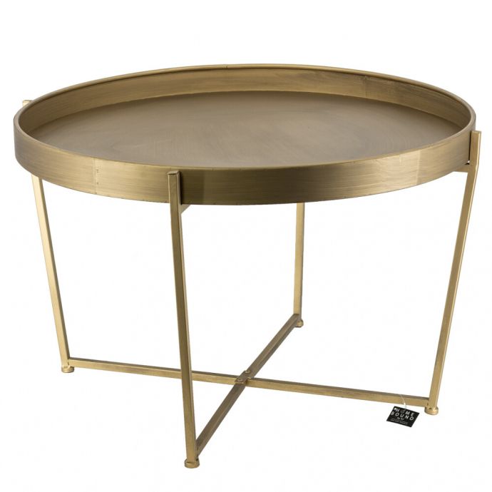 Salontafel metaal goud