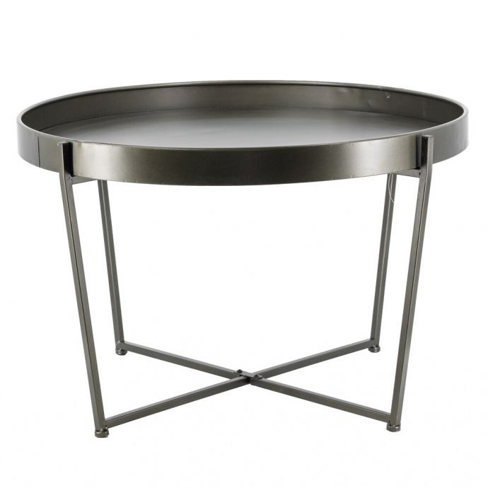 Salontafel metaal zwart
