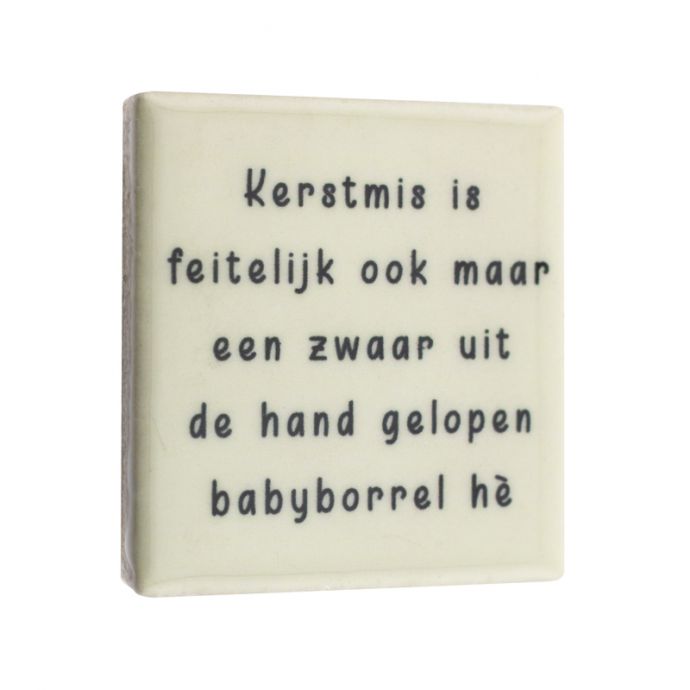 Magneettegeltje - Babyborrel