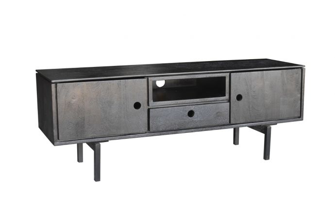 TV-meubel Toba 135cm zwart