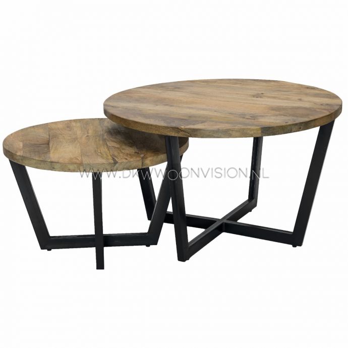 Salontafelset mango rond