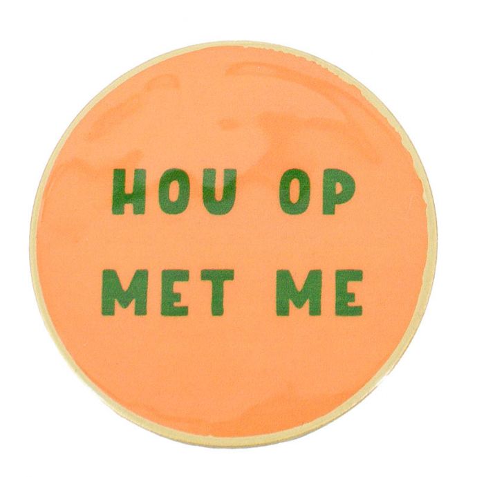 Set van 6 onderzetters 'Lekker man' 