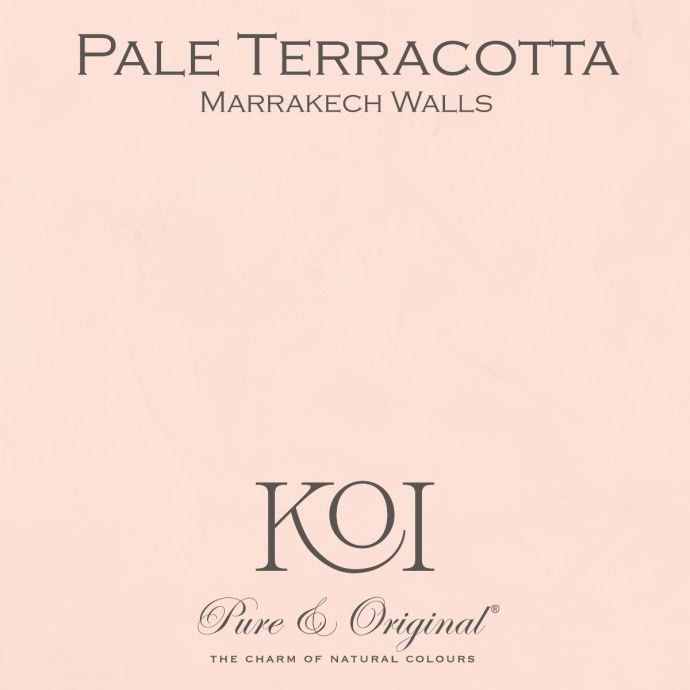 Pure  & Original Marrakech Walls Pale Terracotta