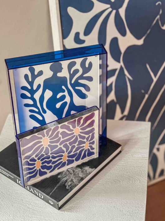 Fotolijst Neon blauw