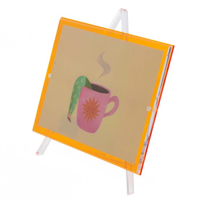 Fotolijst Art oranje