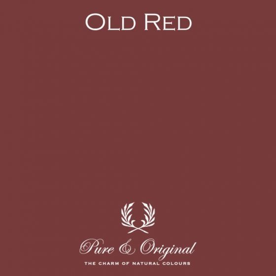Pure & Original Traditional Paint Eggshell Old Red