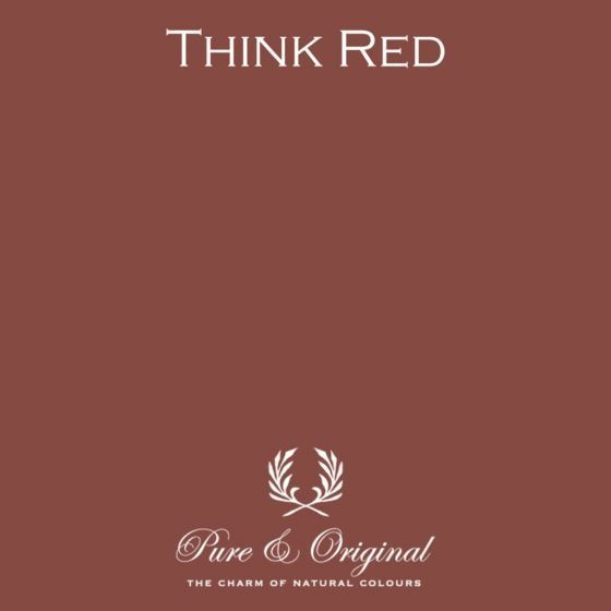 Pure & Original Traditional Paint Eggshell Think Red