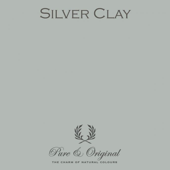 Pure & Original Traditional Paint Eggshell Silver Clay