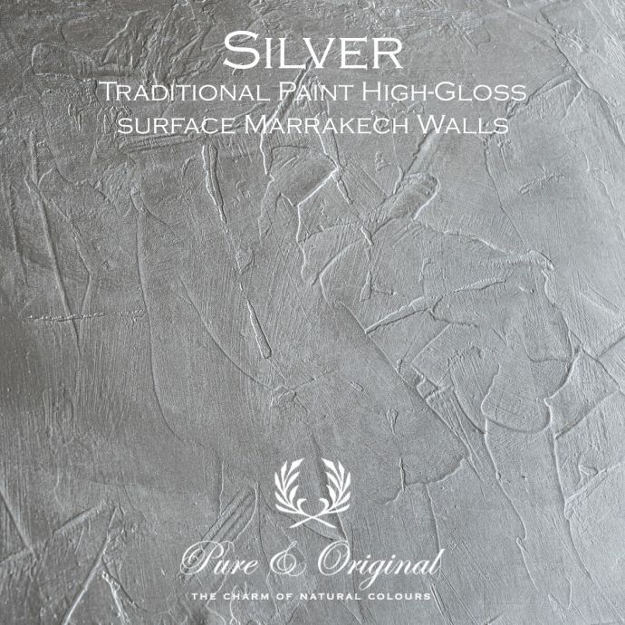 Pure & Original Traditional Paint Elements Silver