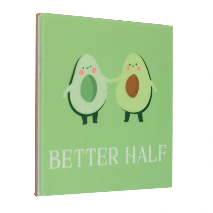 Tegeltje 'Better half'