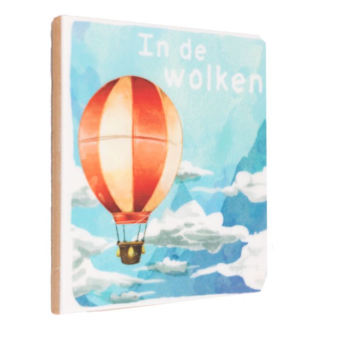 Tegeltje 'In de wolken'