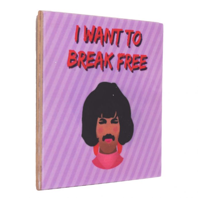 Tegeltje 'Freddie Mercury'