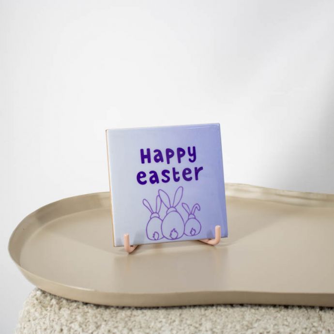 Tegeltje - Happy easter