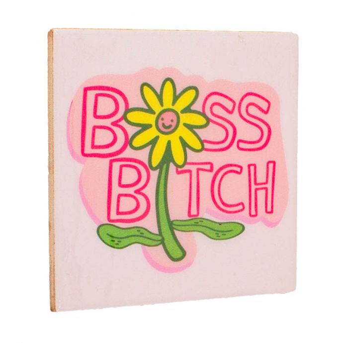 Tegeltje - Boss bitch