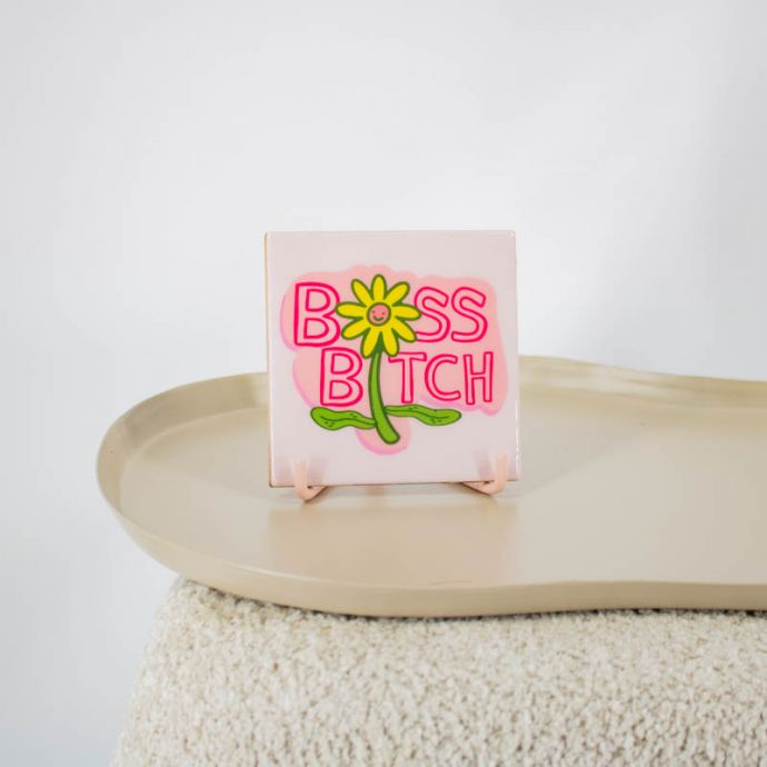 Tegeltje - Boss bitch