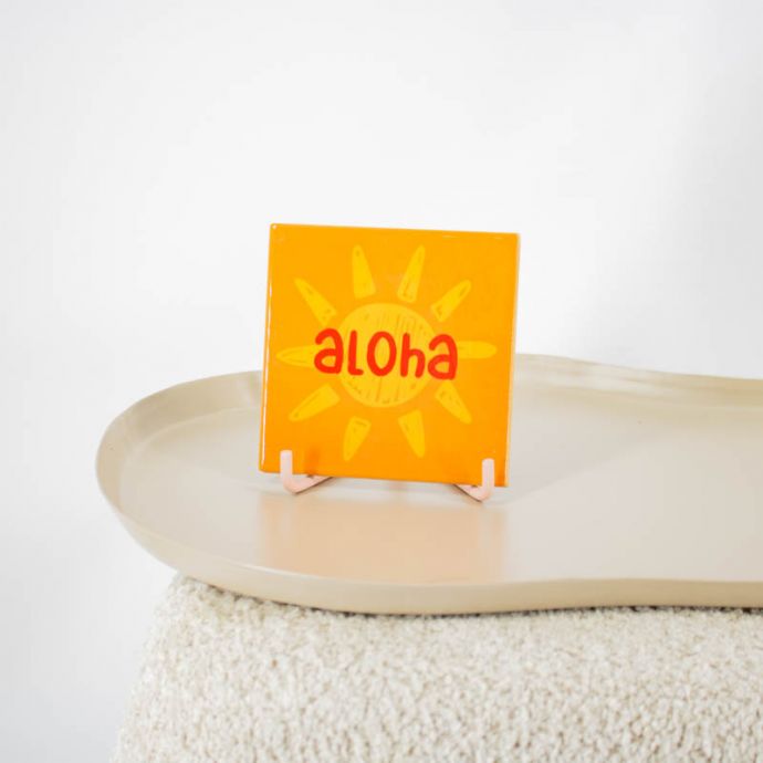 Tegeltje - Aloha