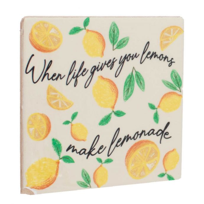 Tegeltje - When life gives you lemons