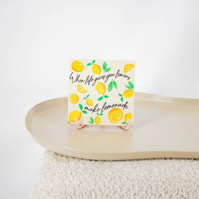 Tegeltje - When life gives you lemons